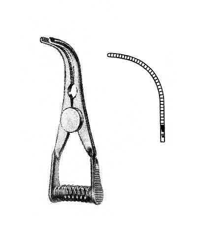 BULLDOG KLEMP TİTANYUM VIENA MODEL EĞRİ 3CM